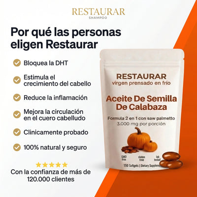 RESTAURAR™ Aceite De Semilla De Calabaza